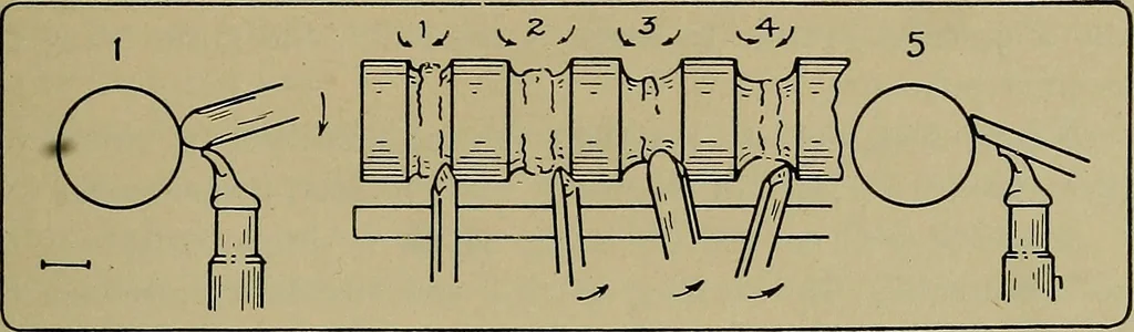 An illustration from Art and education in wood-turning;, 1921, leaf 30