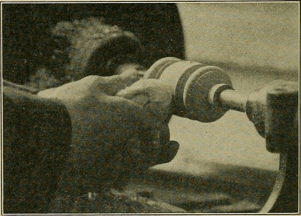 An illustration from Art and education in wood-turning;, 1921, leaf 37