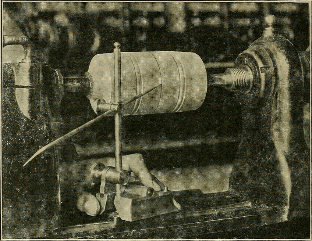 An illustration from Art and education in wood-turning;, 1921, leaf 49
