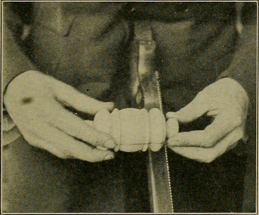An illustration from Art and education in wood-turning;, 1921, leaf 54