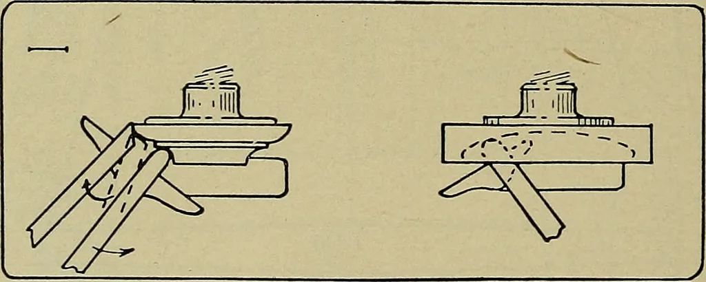 An illustration from Art and education in wood-turning;, 1921, leaf 63