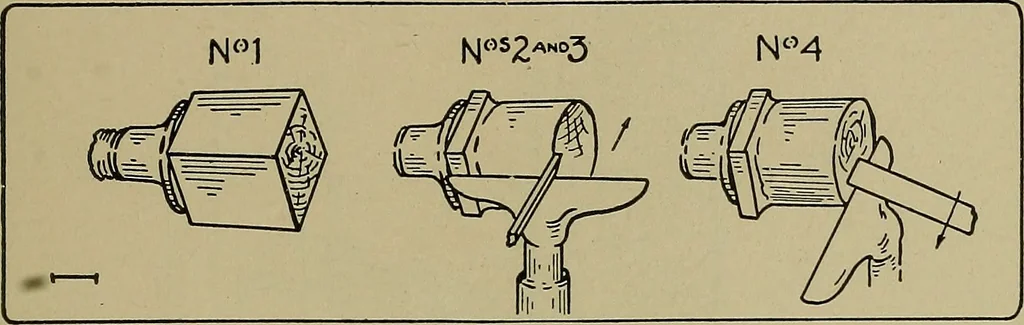 An illustration from Art and education in wood-turning;, 1921, leaf 66