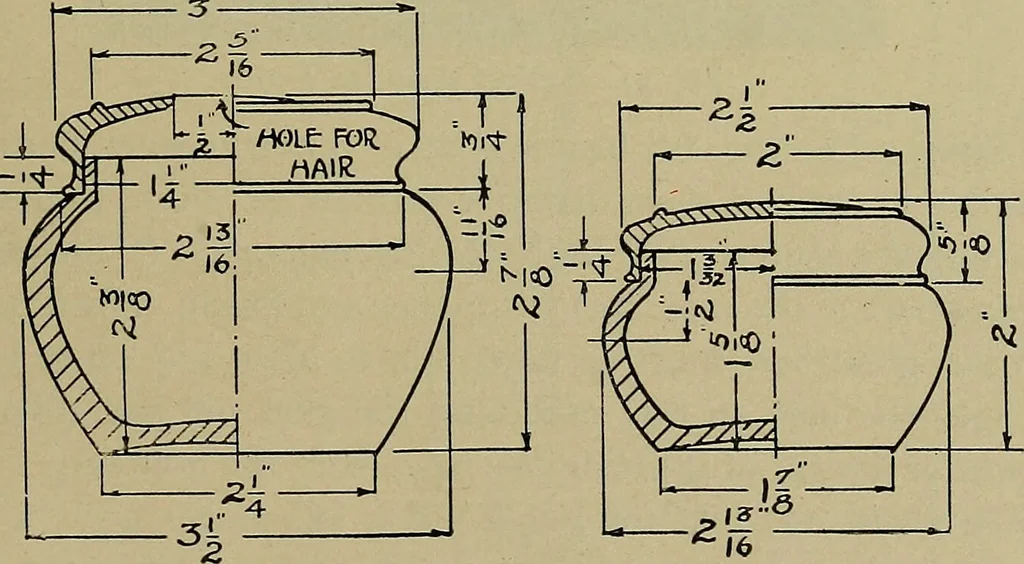 An illustration from Art and education in wood-turning;, 1921, leaf 74