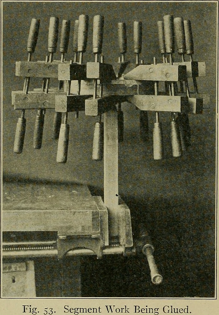 An illustration from Art and education in wood-turning;, 1921, leaf 83