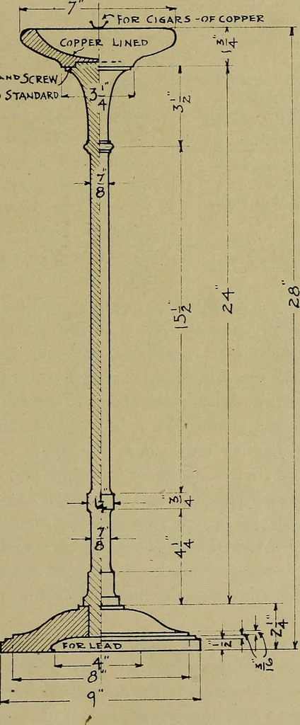 An illustration from Art and education in wood-turning;, 1921, leaf 84