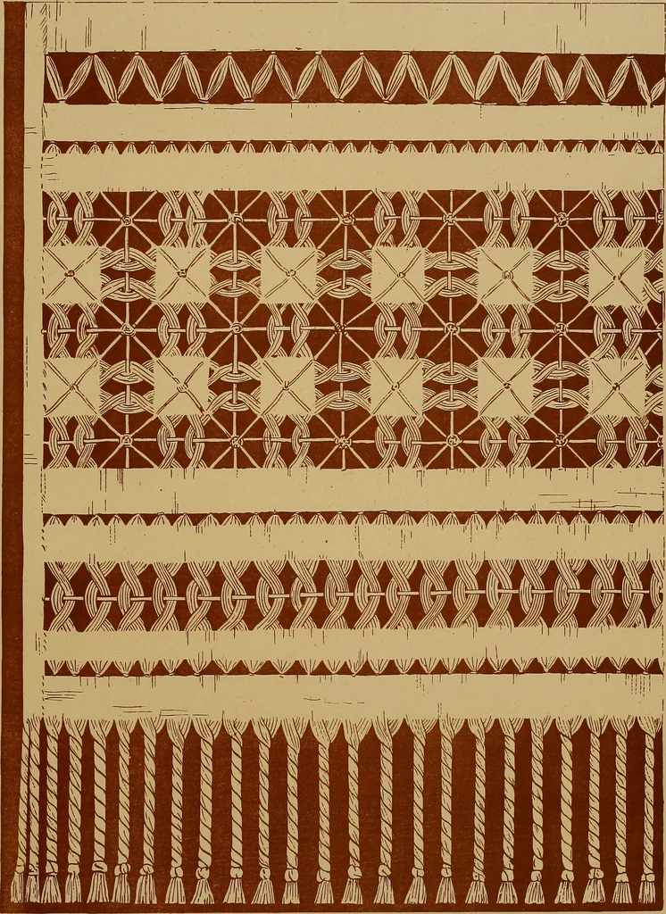 An illustration from Art embroidery: a treatise on the revived practice of decorative needlework, 1878, leaf 100