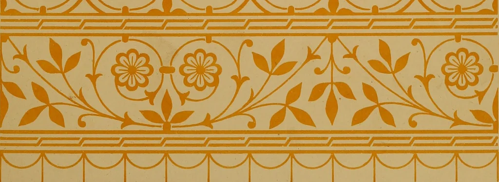 An illustration from Art embroidery: a treatise on the revived practice of decorative needlework, 1878, leaf 124