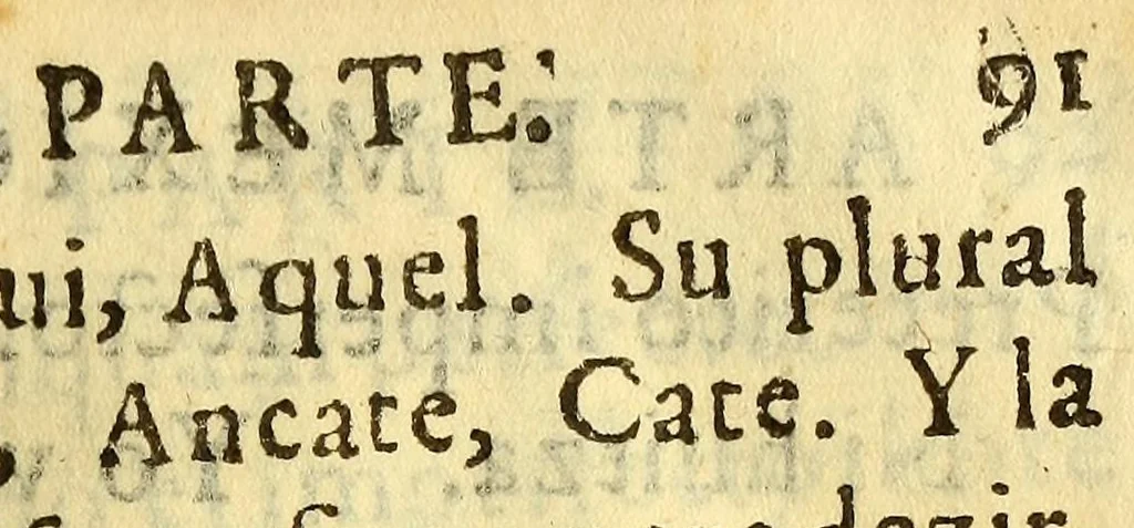 An illustration from Arte mexicano., 1642, leaf 201