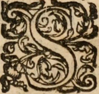 An illustration from Artemidori Daldiani & Achmetis Sereimi f. Oneirocritica, 1603, leaf 16