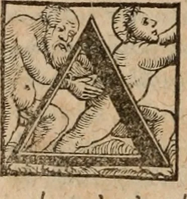 An illustration from Artemidori Daldiani & Achmetis Sereimi f. Oneirocritica, 1603, leaf 209