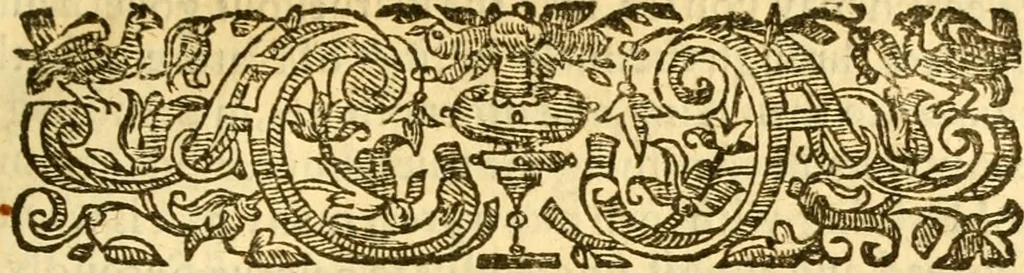 An illustration from The arte of gardening, whereunto is added much necessarie matter, with a number of secrets: and the phisicke helps belonging to each hearb, which are easily prepared. Heer-vnto is annexed two proper treatises, the first intituled The meruailous gouerment, propertie, & benefite of bees, with the rare secrets of the honie and waxe: the other, The yearly coniectures, verie necessary for husband-men. To these is likewise joyned a Treatise of the arte of graffing and planting of trees, 1608, leaf 182