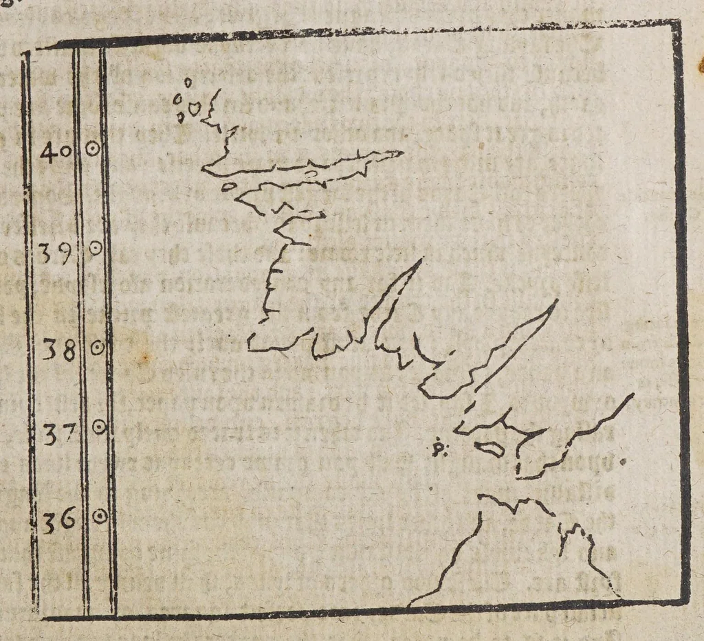 An illustration from The arte of nauigation. : conteyning a compendious description of the sphere, : with the making of certayne instruments and rules for nauigations, and exemplifyed by many demonstrations., 1589, leaf 139