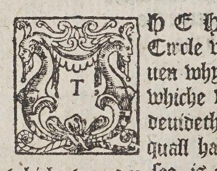 An illustration from The arte of nauigation. : conteyning a compendious description of the sphere, : with the making of certayne instruments and rules for nauigations, and exemplifyed by many demonstrations., 1589, leaf 50