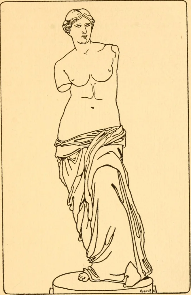 An illustration from The art & ethics of dress, 1915, leaf 16