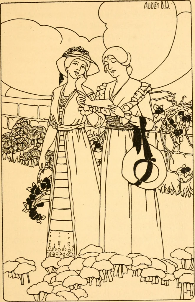 An illustration from The art & ethics of dress, 1915, leaf 50