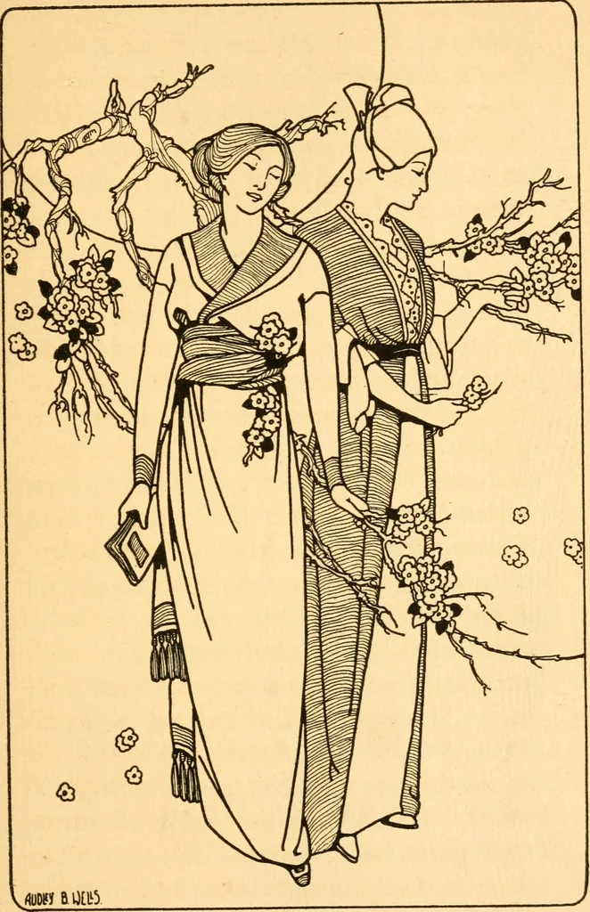 An illustration from The art & ethics of dress, 1915, leaf 74