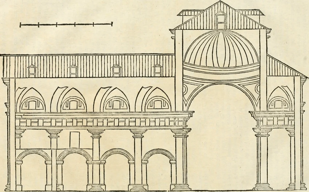 An illustration from Arte y uso de arquitectura, 1796, leaf 170
