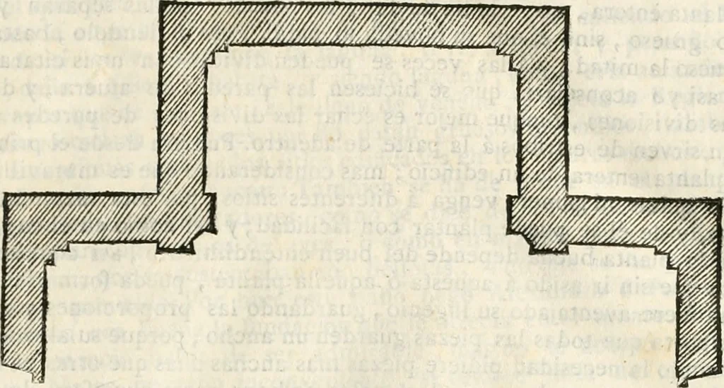 An illustration from Arte y uso de arquitectura, 1796, leaf 62