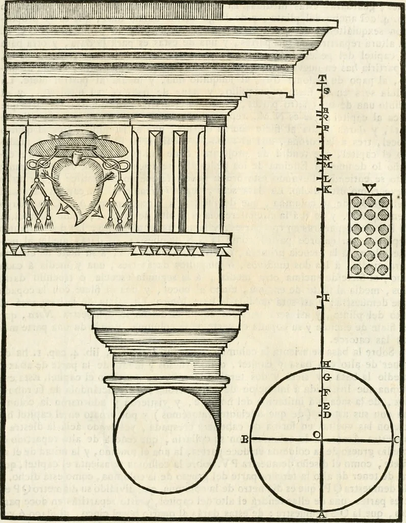 An illustration from Arte y uso de arquitectura, 1796, leaf 80
