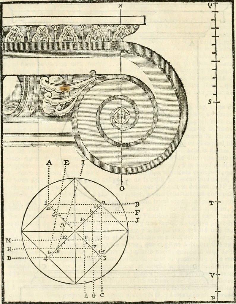 An illustration from Arte y uso de arquitectura, 1796, leaf 83
