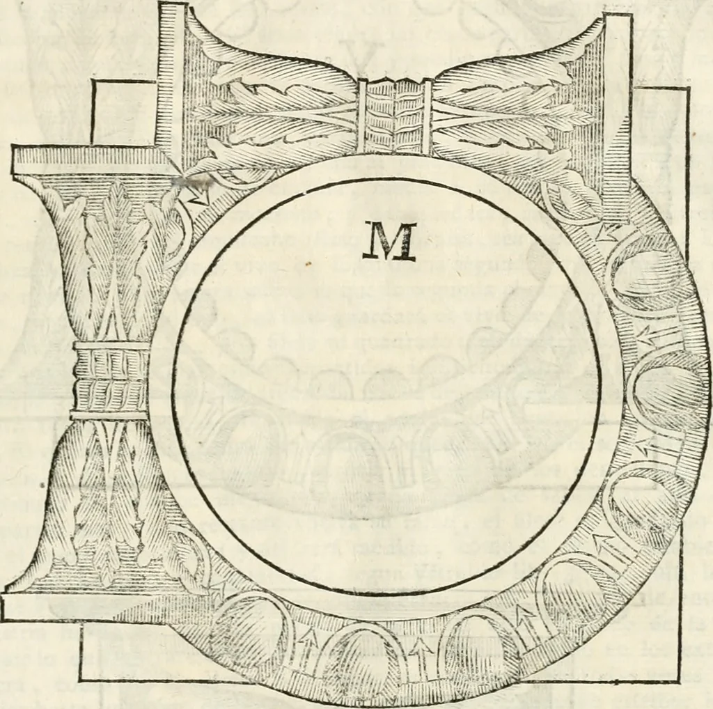 An illustration from Arte y uso de arquitectura, 1796, leaf 84