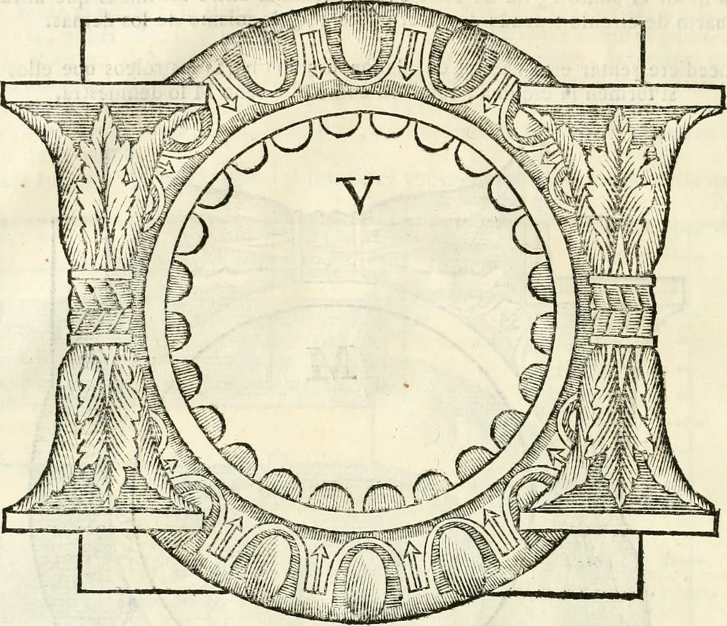 An illustration from Arte y uso de arquitectura, 1796, leaf 85