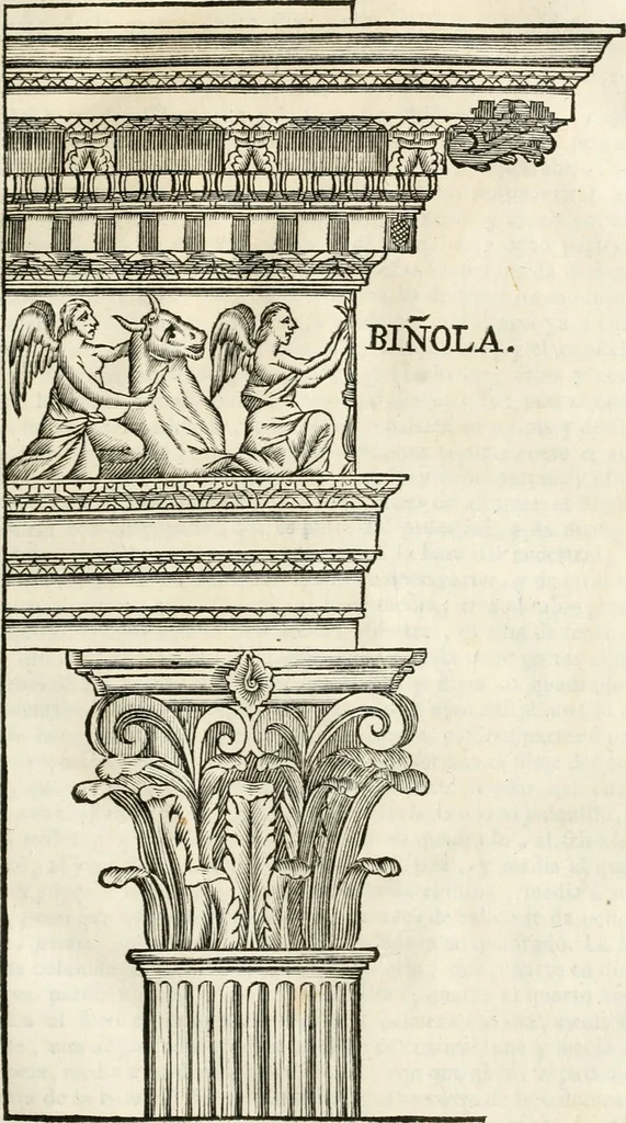 An illustration from Arte y uso de arquitectura, 1796, leaf 122
