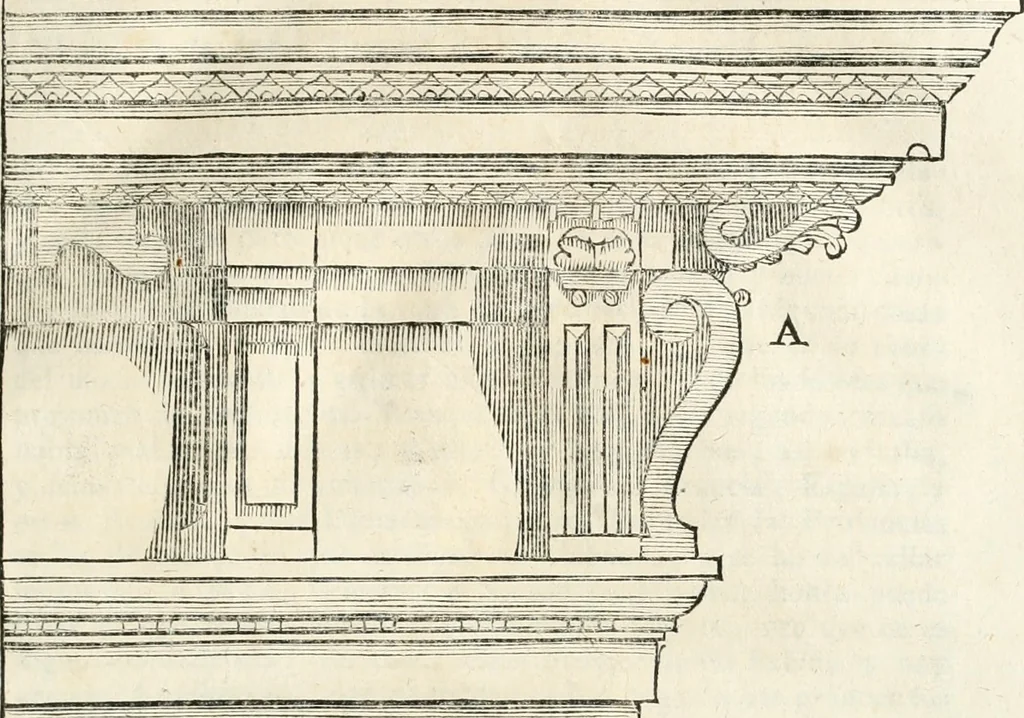 An illustration from Arte y uso de arquitectura, 1796, leaf 130