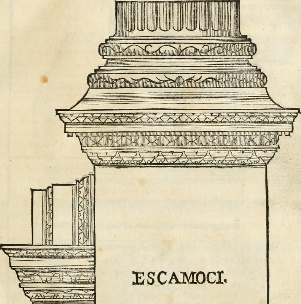 An illustration from Arte y uso de arquitectura, 1796, leaf 150