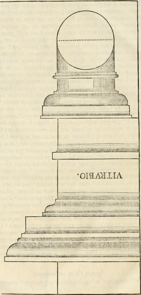 An illustration from Arte y uso de arquitectura, 1796, leaf 28