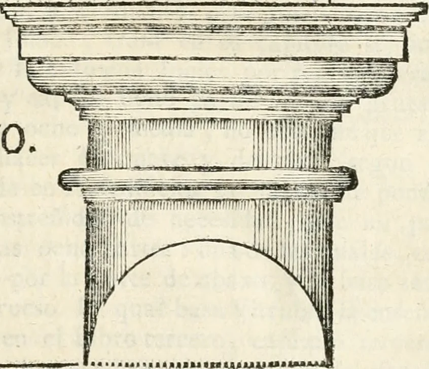 An illustration from Arte y uso de arquitectura, 1796, leaf 44