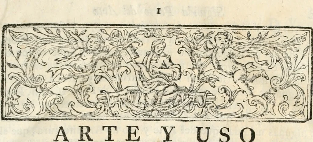 An illustration from Arte y uso de arquitectura, 1796, leaf 8
