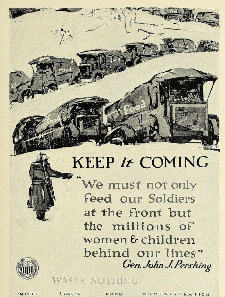 An illustration from Art and the great War, 1919, leaf 125