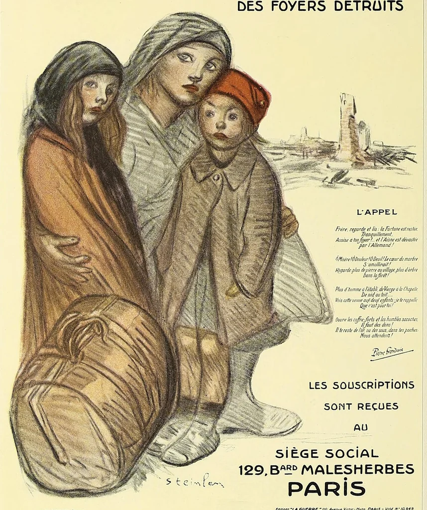 An illustration from Art and the great War, 1919, leaf 220