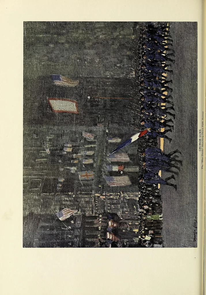 An illustration from Art and the great War, 1919, leaf 32