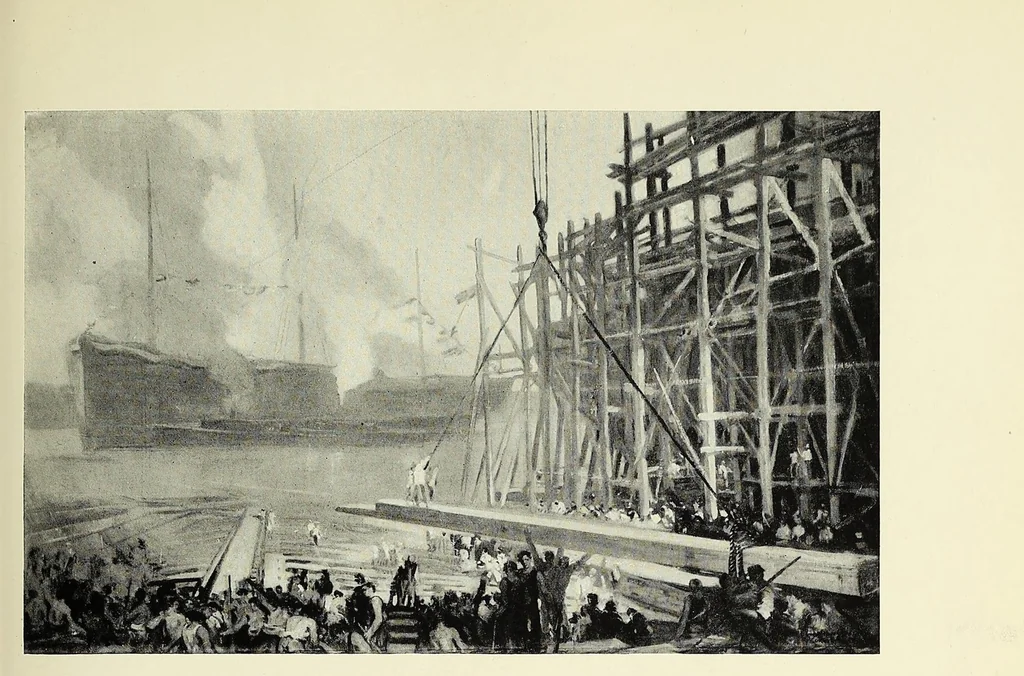 An illustration from Art and the great War, 1919, leaf 65