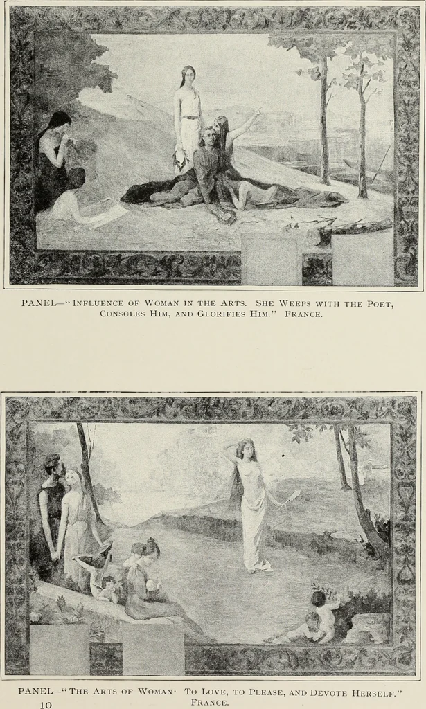 An illustration from Art and handicraft in the Woman's Building of the World's Columbian Exposition, Chicago, 1893, 1894, leaf 148
