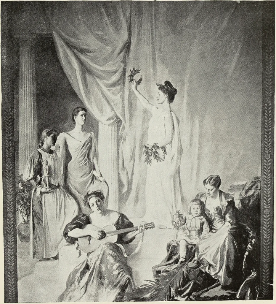 An illustration from Art and handicraft in the Woman's Building of the World's Columbian Exposition, Chicago, 1893, 1894, leaf 42