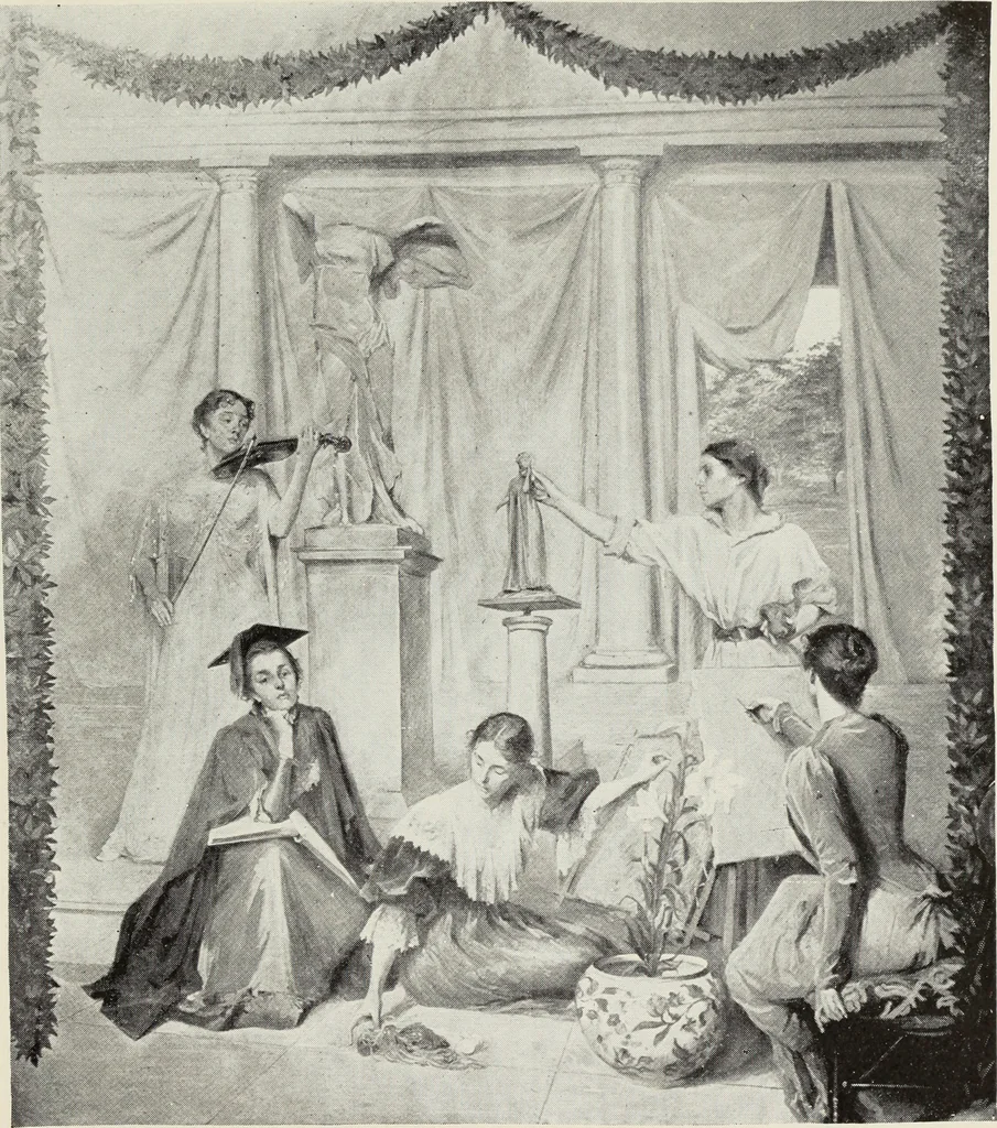 An illustration from Art and handicraft in the Woman's Building of the World's Columbian Exposition, Chicago, 1893, 1894, leaf 46