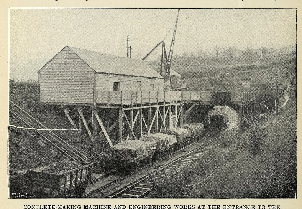 An illustration from [Articles and clippings relating to British railways], 1898, leaf 616