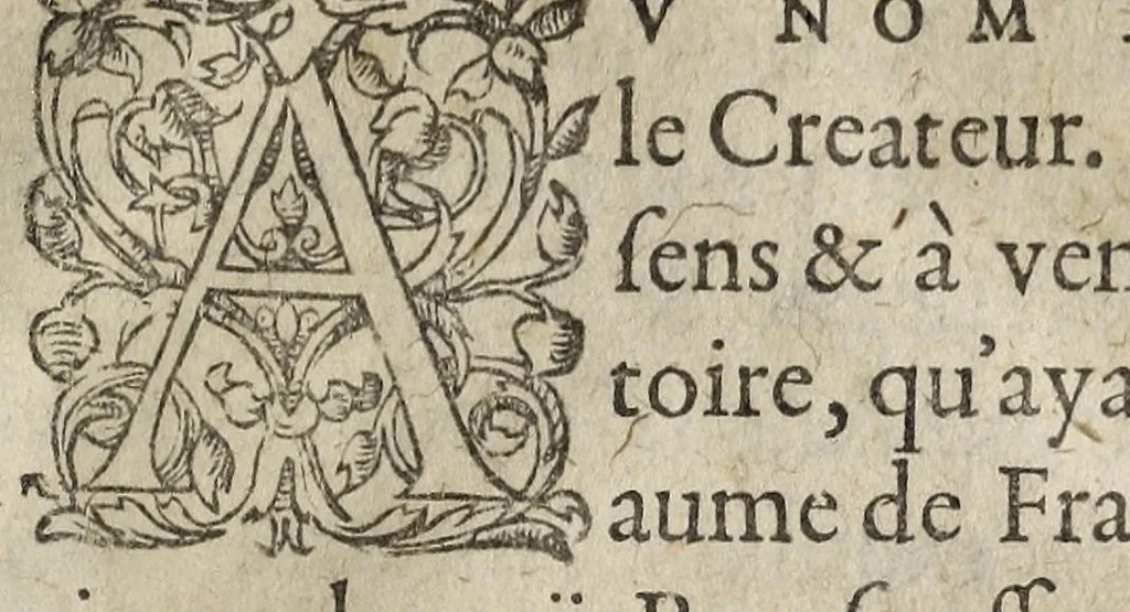 An illustration from Articles dv traicté de paix entre le Roy, le Roy d'Espagne & Monsieur le Duc de Sauoye., 1598, leaf 3