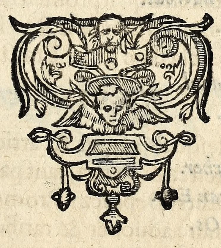 An illustration from Articles et conditions du traicté faict et conclu entre l'Altesse du prince de Parme, Plaisance, &c. lieutenant, gouuerneur & capitaine general és pays de pardeça au nom de Sa Maiesté, comme duc de Brabant, & marquis du sainct empire d'vne part; & la ville d'Anuers, d'autre part; le xvij. iour d'aoust l'an M.D. LXXXV., 1585, leaf 25