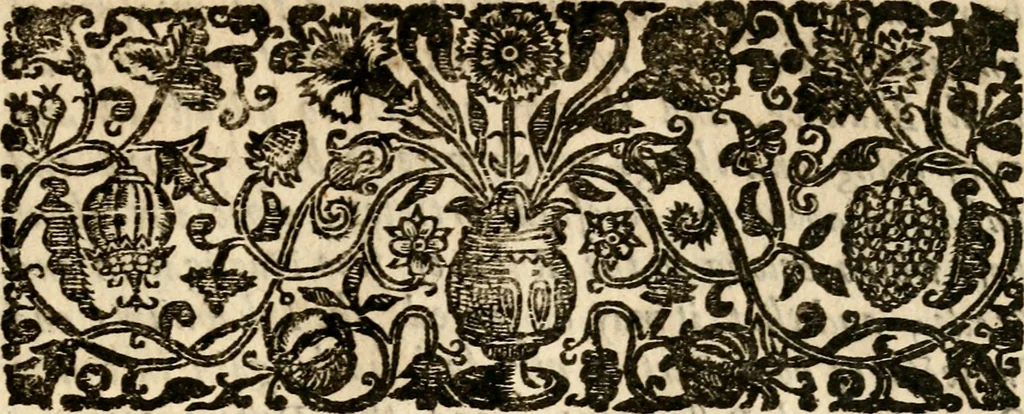 An illustration from Articles of peace and alliance, between the most Sereno and Mighty Prince Charles II. by the grace of God king of England, Scotland, France and Ireland ... and the High and Mighty Lords the States General of the United Netherlands, concluded the 21/31 day of July, 1667, 1667, leaf 66