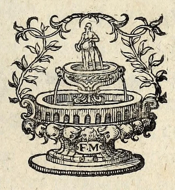 An illustration from Articles, resolus et accordez à Nerac, en la conference de la royne mere du roy, assistee d'aucuns princes & seigneurs du Conseil priué du roy : auec le roy de Nauarre aussi assisté d'autres seigneurs & gentils hommes, & des deputez de ceux de la religion pretenduë reformée., 1581, leaf 1