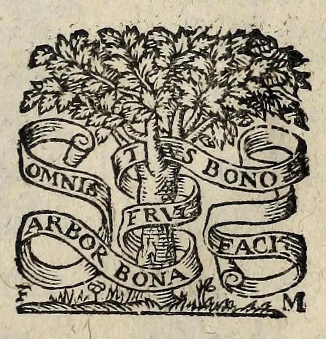 An illustration from Articles resolvs et accordez à Nerac, en la conference de la Royne mere du Roy, assistee des princes & aucuns seigneurs du conseil priué du Roy: le Roy de Nauarre d'aucũs sieurs & gentils-hommes, & des deputez de ceux de la religion pretenduë reformee., 1579, leaf 1