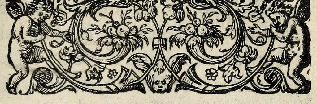 An illustration from Articles resolvs et accordez à Nerac, en la conference de la Royne mere du Roy, assistee des princes & aucuns seigneurs du conseil priué du Roy: le Roy de Nauarre d'aucũs sieurs & gentils-hommes, & des deputez de ceux de la religion pretenduë reformee., 1579, leaf 3
