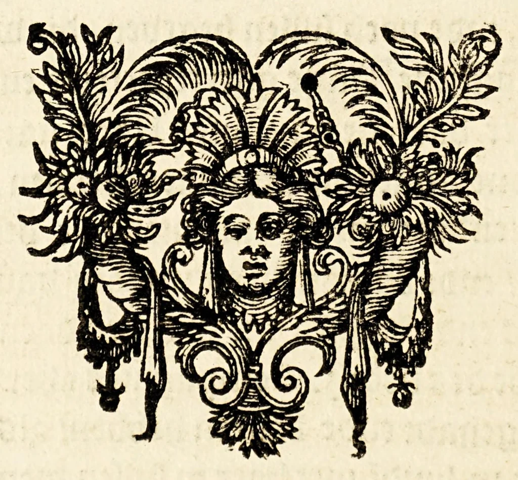 An illustration from Articulen, met approbatie vande Ho: Mog: Heeren Staten Generael der Vereenichde Nederlanden, : provisioneelijc beraemt by bewinthebberen van de generale geoctroyeerde West-Indische Compagnie, ter vergaderinge vande negenthiene, over het open ende vry stellen vanden handel ende negotie op de stadt Olinda de Parnambuco, ende custen van Brazil. Hier zijn achter by ghedruckt de Vryheden van Nieu-Nederlant, 1631, leaf 16