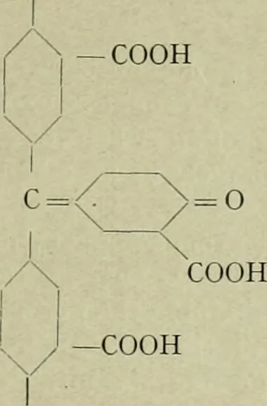 An illustration from Artificial dye-stuffs; their nature, manufacture, and uses, 1917, leaf 132