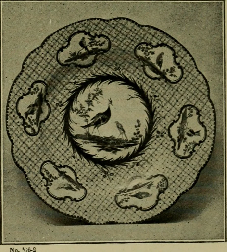 An illustration from Artificial soft paste porcelain : France, Italy, Spain and England, 1907, leaf 22