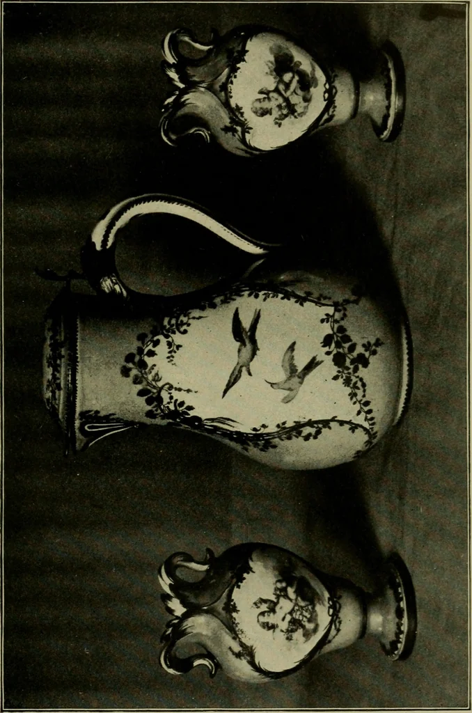 An illustration from Artificial soft paste porcelain : France, Italy, Spain and England, 1907, leaf 32